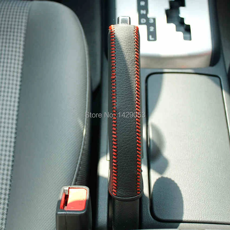 Чехол для Hyundai Elantra new ручной тормоз обложка из натуральной кожи DIY автомобиля стайлинг поставки авто предметы интерьера украшения