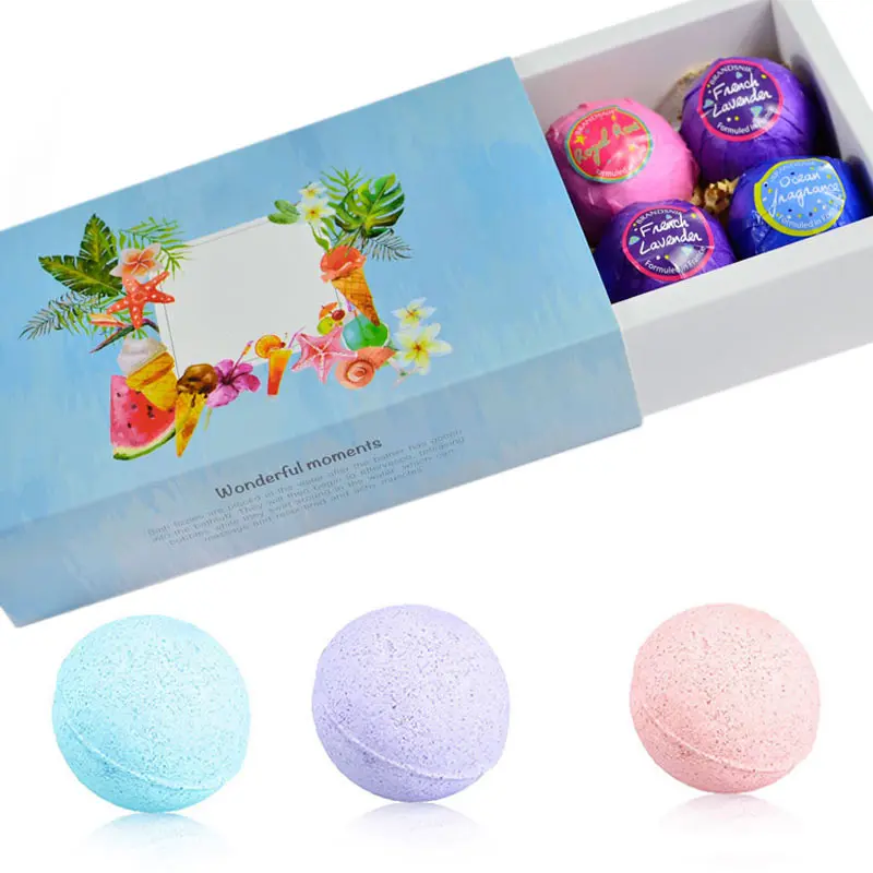 Buy Bath Salts Ball Organic Fizzy Bath Bombs Set