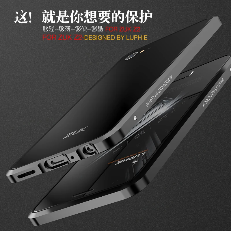 imágenes para Teléfono de Parachoques Del Metal Para El lenovo ZUK Z2 5.0 pulgadas Marco de Aluminio De La Aviación de Moda resistencia de La Gota Caja Del Teléfono cubierta protectora imágenes para Teléfono de Parachoques Del Metal Para El lenovo ZUK Z2 5.0 pulgadas Marco de Aluminio De La Aviación de Moda resistencia de La Gota Caja Del Teléfono cubierta protectora