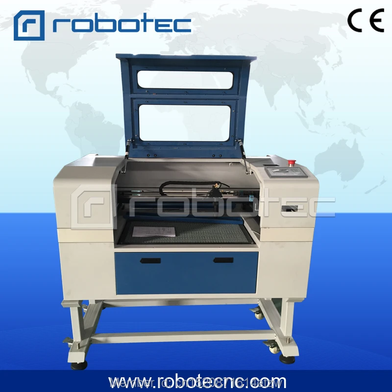 Robotec 3d co2 лазерный гравер 6040 6090/мини лазерная гравировальная машина с вращающейся осью