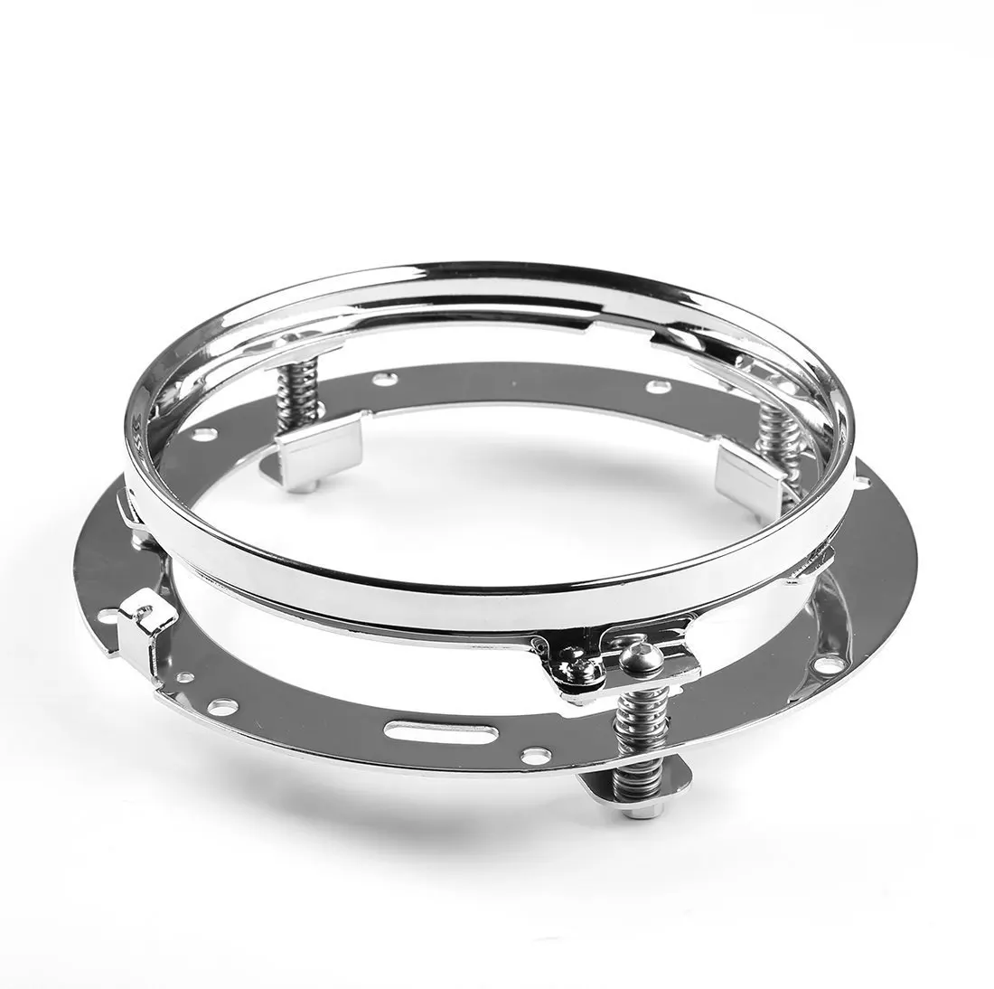 7'' inch Round Headlight Mounting Brackets Ring for 7" LED Projector Headlight for Motorcycle