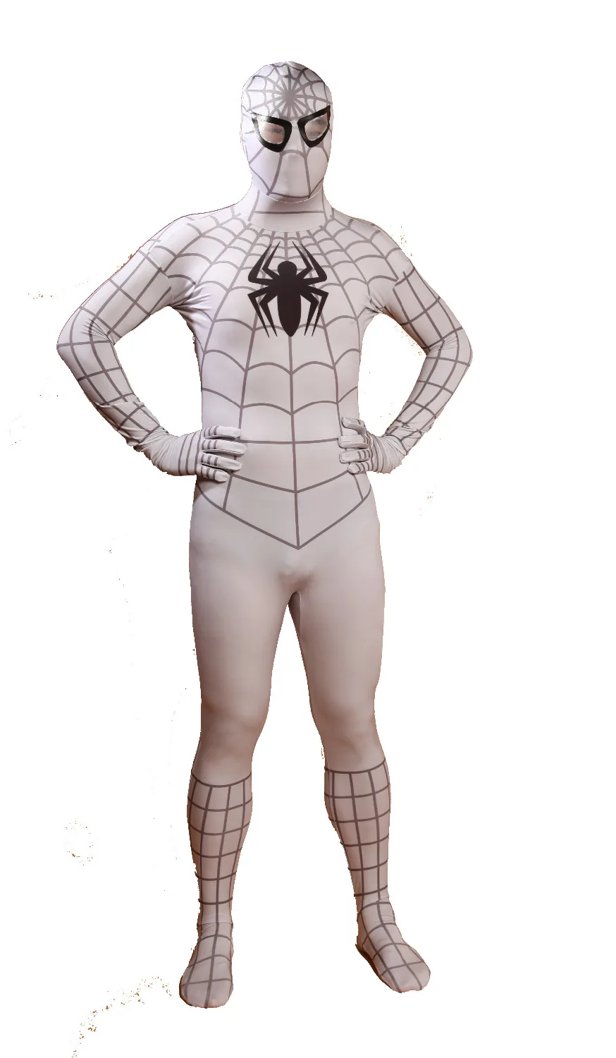 Wit Nieuwste Spiderman Kostuum 3d Printing Spider man Kostuums Cosplay  Spandex Zentai Pak|spiderman suit zentai|suit suitsuit white - AliExpress
