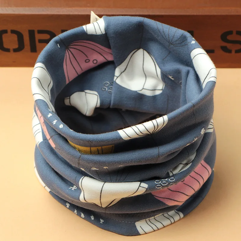 

New Cotton Velvet Children Scarf Warm Kids Child Winter Scarf For Girls O Ring Scarf Boys Girls Neck Warmer Children bufandas