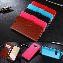 

AZNS For Samsung Galaxy S8 G9500 5.8" Case Luxury Phone Protective Mobile Caas Case Book Flip Cover Wallet PU Leather Bags