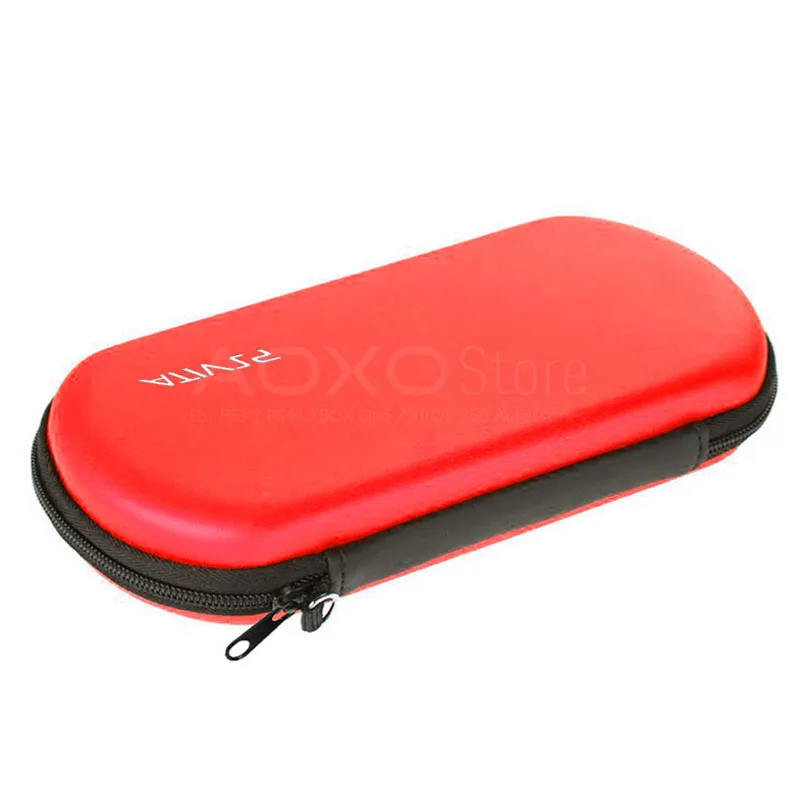 EVA противоударный жесткий чехол сумка для sony psv 1000 геймпад чехол для psv ita 2000 тонкая консоль PS Vita сумка для переноски - Цвет: Red