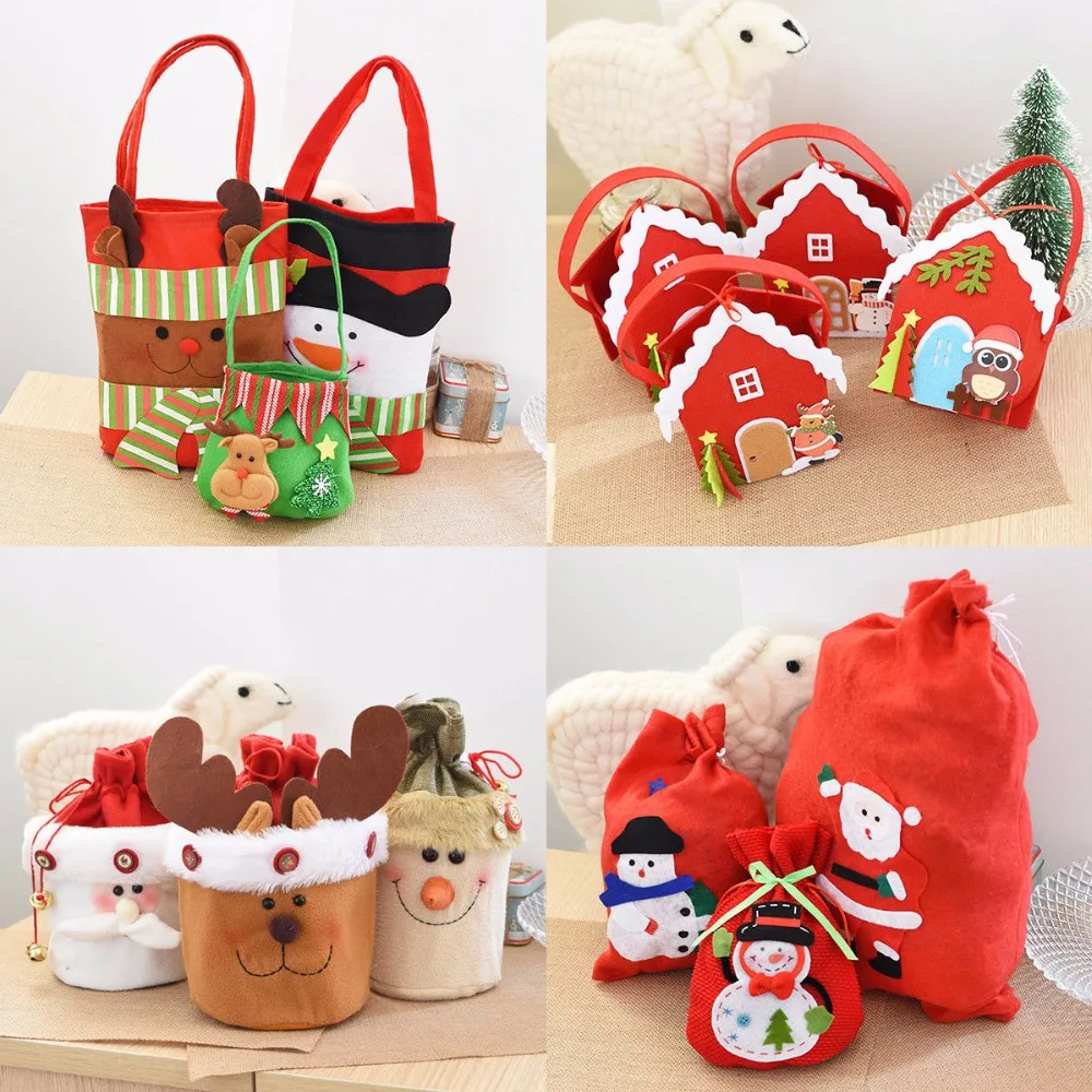 Santa Belt Gift Bags