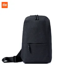 XIAOMI One shoulder bag multifunction 4L fashion brief sport chest bag for men student lightweight portable mijia original