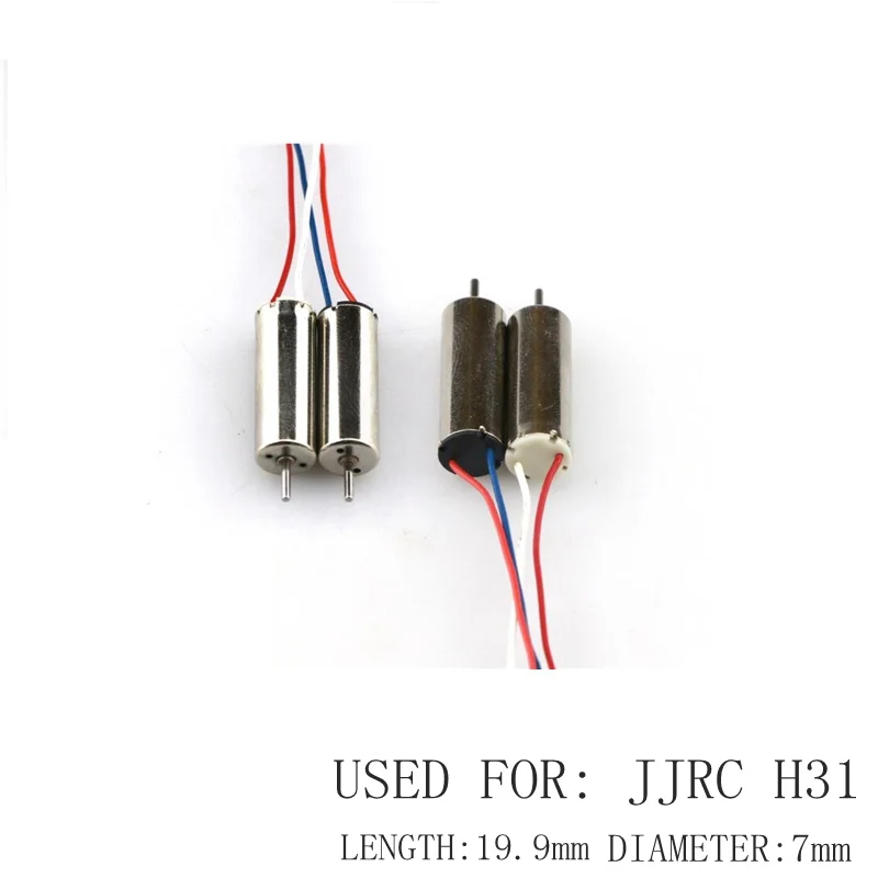 

4pcs Motors For Jjrc H31 Watreproof Drone Spare Parts 2pcs Cw 2 Pcs Ccw Motor Rc Quadrocopter Drons Engines Kits