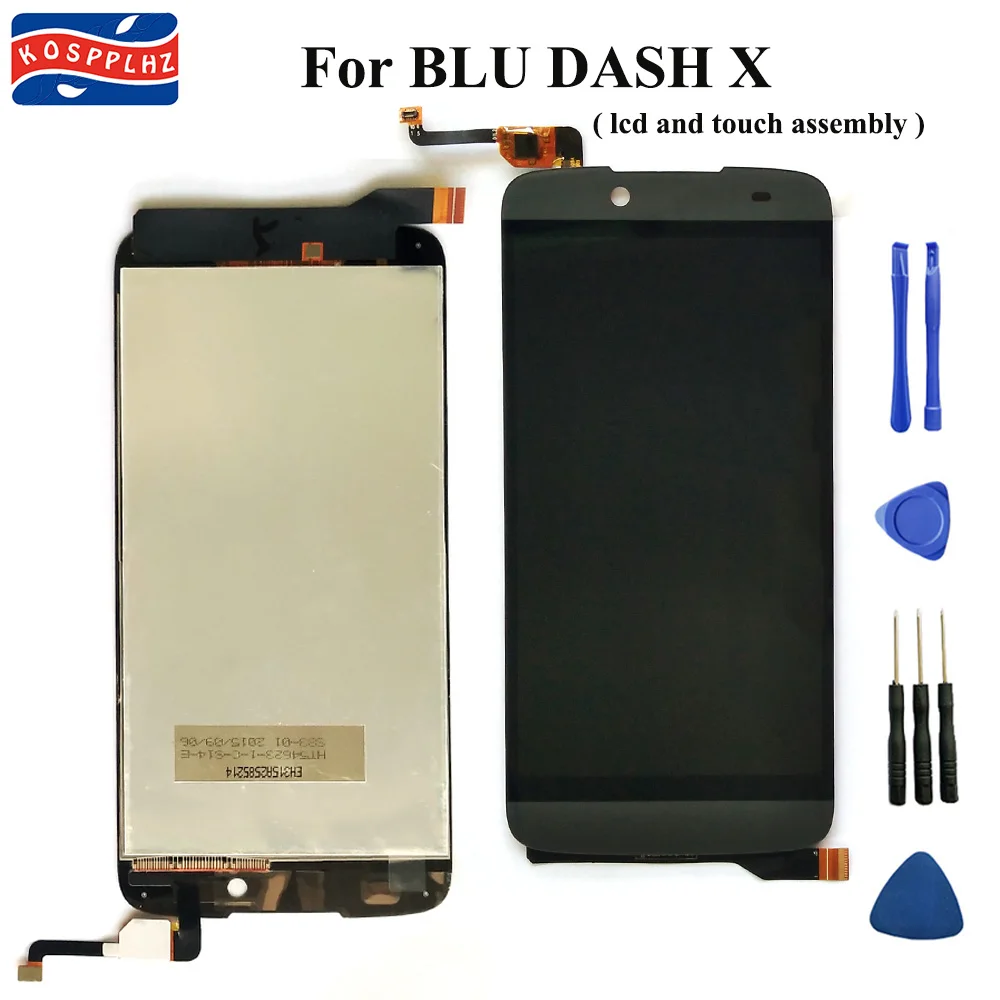 KOSPPLHZ 100% протестированный 5 0 &quotдля BLU Dash X D010U D010L ЖК-дисплей сенсорный экран 1280x720p