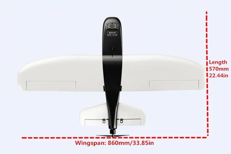 ZOHD RC самолет для нано для Talon 860 мм размах крыльев AIO HD V-Tail EPP FPV RC самолет PNP модель дистанционного управления игрушки для улицы