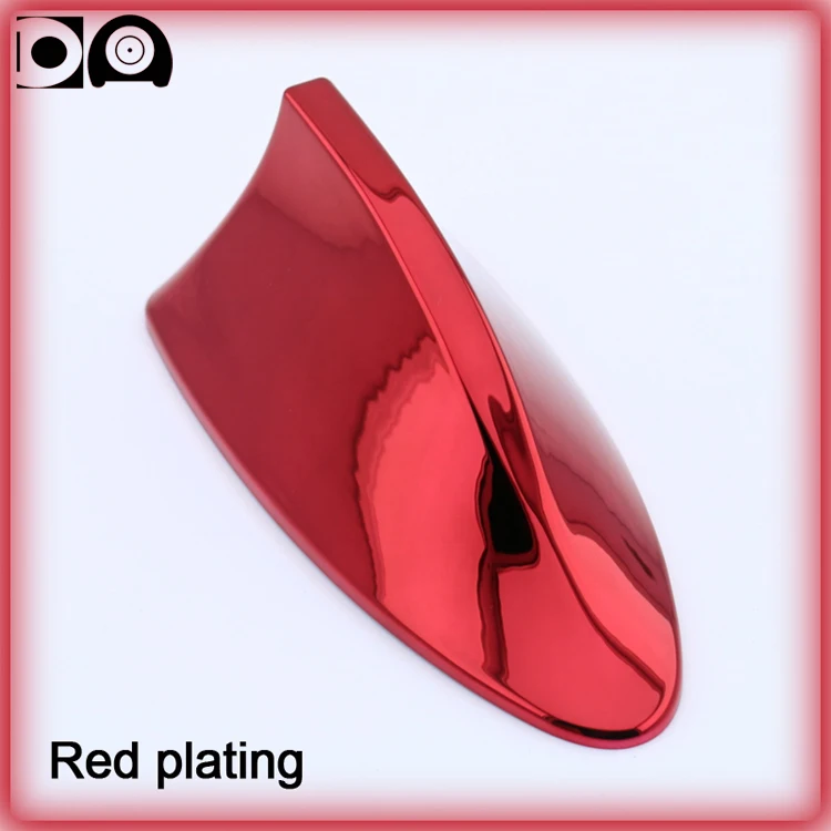 Антенна с покрытием акульих плавников - Цвет: Red plating