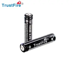 4 шт./лот оригинальный аккумуляторы TrustFire 10440 3,7 v 600 mAh li-ion 10440 AAA Перезаряжаемые Батарея