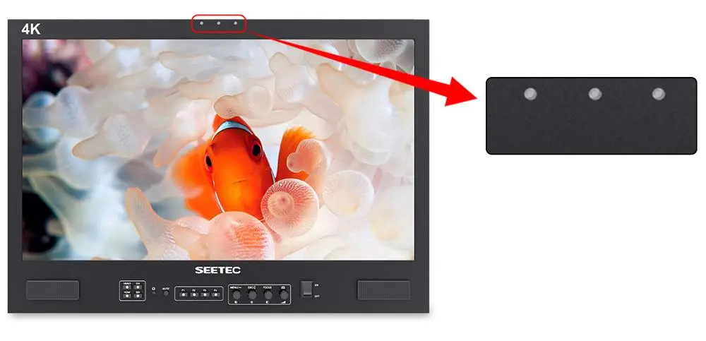 SEETEC FS215-S4K 21,5 Дюймов 3G-SDI 4 K HDMI радиовещательная студия монитор IPS Full HD 1920x1080