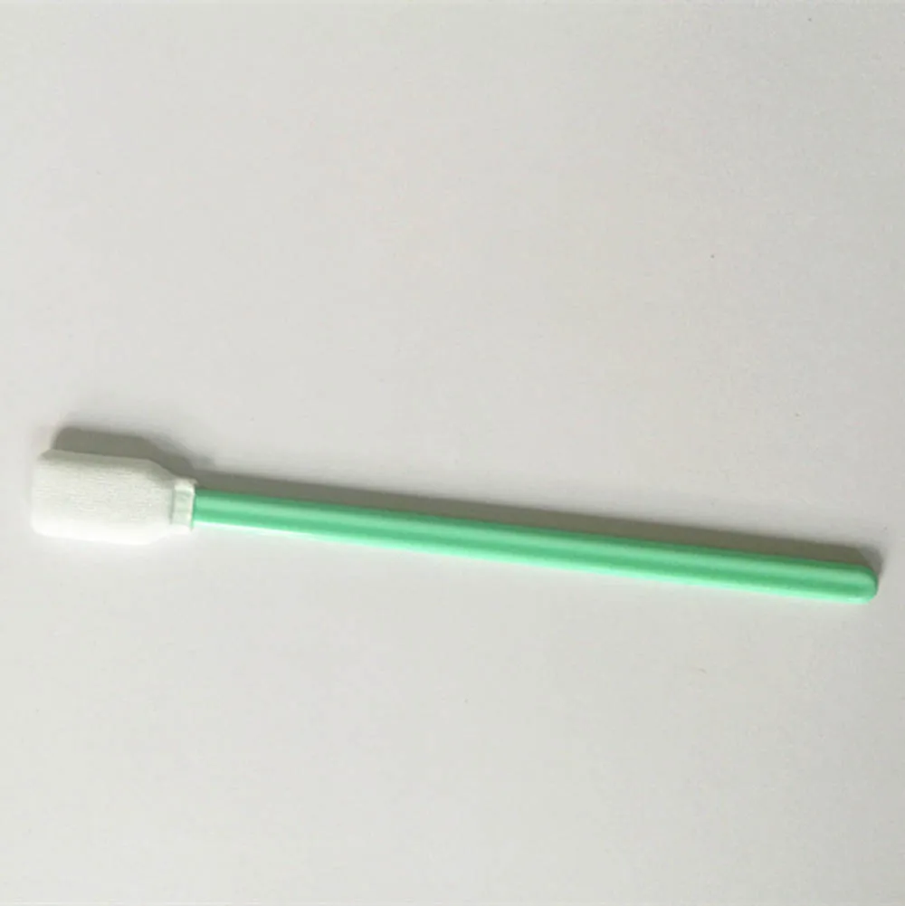 100pcs/pack NonWoven Cotton Swabs Dust-free Anti-static Cleaning Q-tips For Fiber Laser Machine Focus Lens Protection Windows