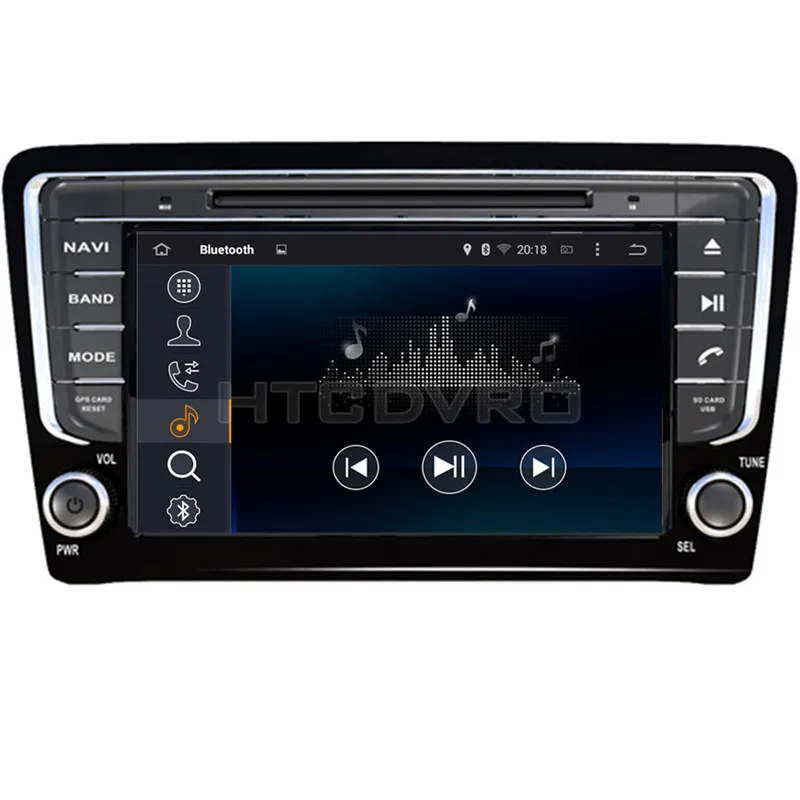 Discount YMODVHT 8inch 4G Octa Core Android 9.0 7.1 Car DVD Player for VW Santana 2013- GPS Navigation Auto RDS Radio Audio Video Stereo 5