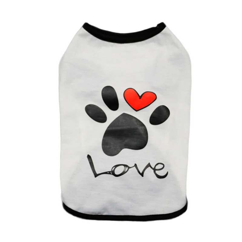 Жилет для собак летняя одежда для собак Футболка для маленьких собак футболки для кошек рубашка для щенка для йоркширского терьера одежда 20