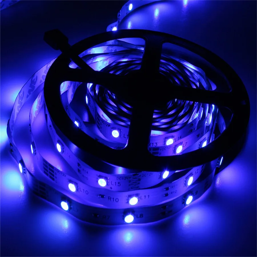 DC12V-Led-Strips-5050-5M-150Leds-RGB-Non-Waterproof-Flexible-Led-Tape-7-Colors-For-Home (2)