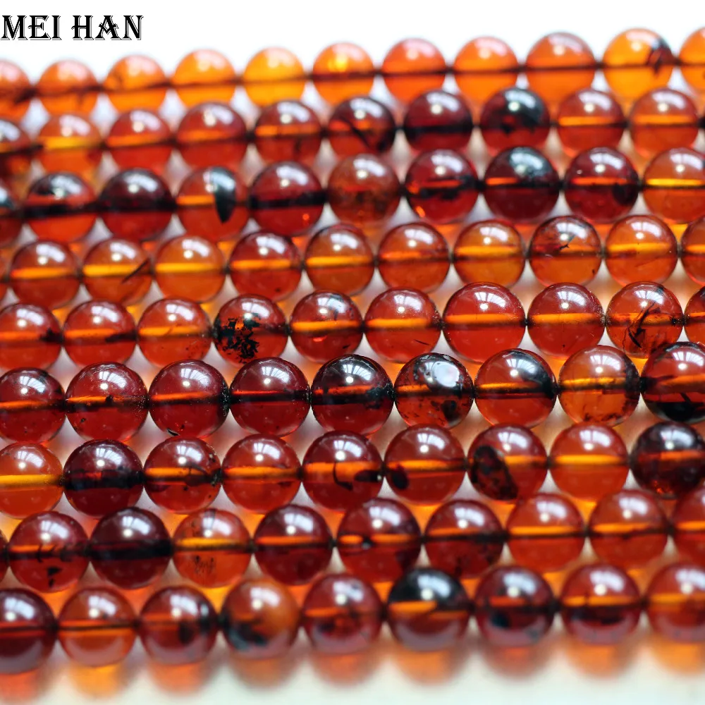 

Free shipping 7.5-8mm (45beads/strand) natural The Baltic sea Amberr round loose strand beads for jewelry making