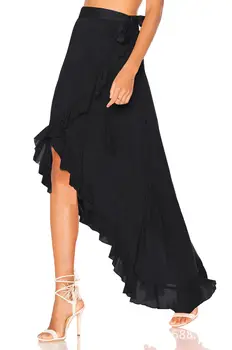

New Fashion Women Girls Long Maxi Chiffon Skirt Prom Gown Beach Boho Summer Holiday Sundress Elegant Womens Long Floral Skirts