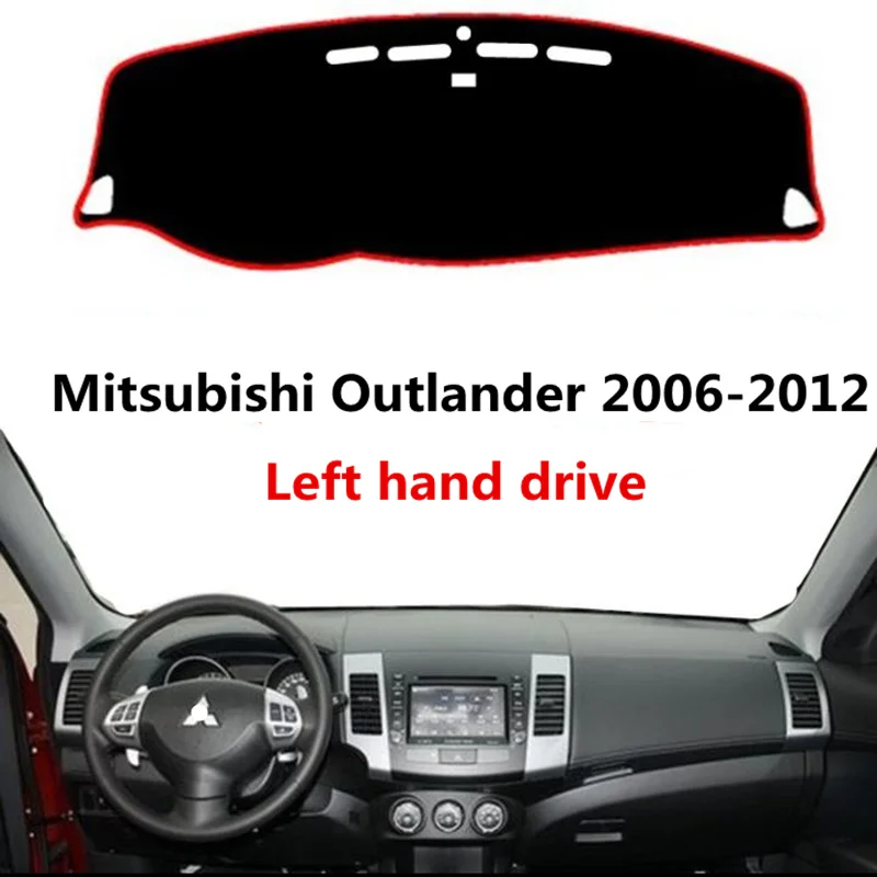 TAIJS Car dashboard cover protective pad for Mitsubishi Outlander 2006