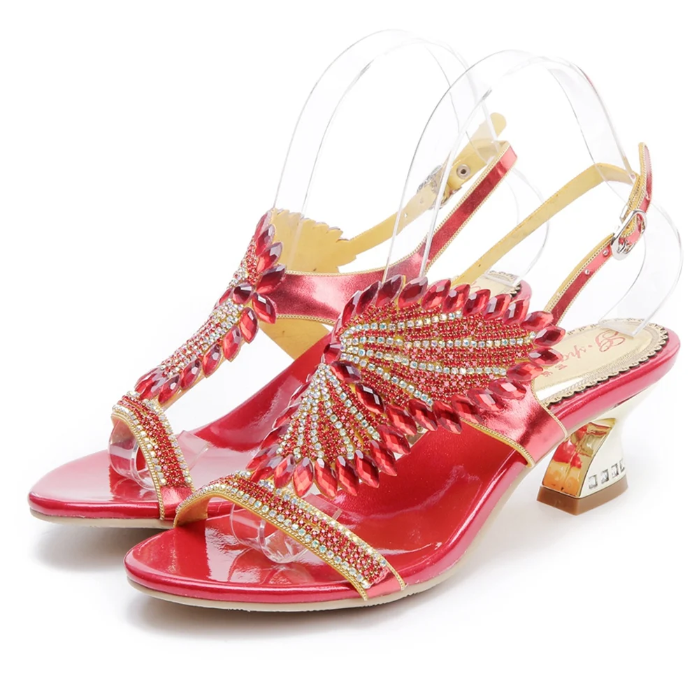 red Black Schöne Mode Shop Verkauf purple golden Heels Mujer Hohe Frauen Qualität 5523 Frau Zapatos Schuhe Kleid Heels 2019 Thick Sandalen Neue Heißer Heels Heels gIqndxawz