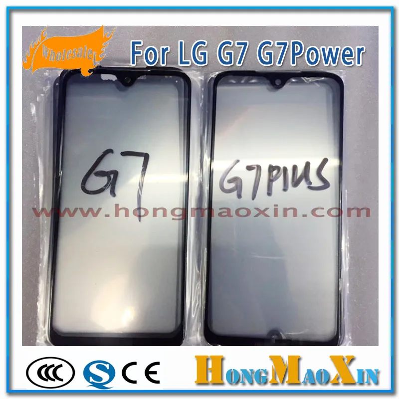 10Pcs High Quality Front Outer Glass For LG G7 G7Plus G7Play Power Screen without flex | Мобильные телефоны и аксессуары