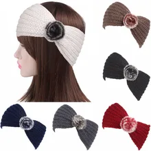 KANCOOCD Модный женский вязаный головной убор, сохраняющий тепло, ручная работа, повязка на голову для бега, гимнастики, упражнений, тренировочный ремешок