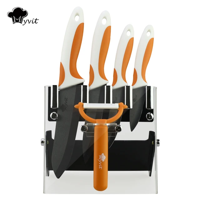 Buy Ceramic Knife Holder Set 3 Paring 4 Utility 5