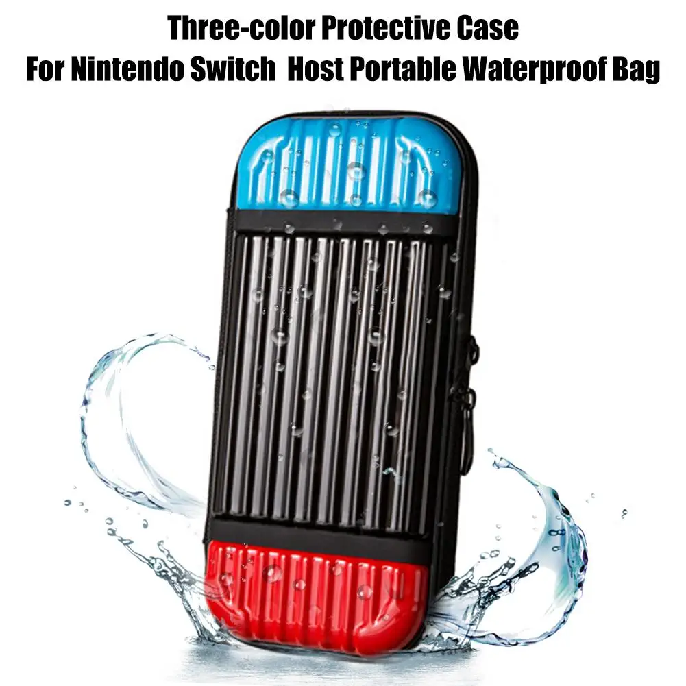

Three-color Protective Case Switch Accessories Storage Box Hard Shell Host Portable Waterproof Bag For Nintendo