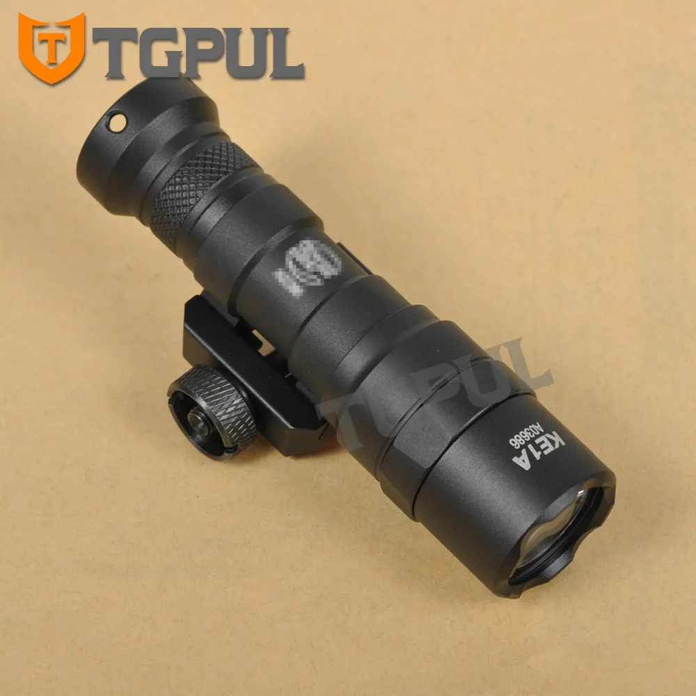 Тактическая мини фонарь TGPUL M300B для оружия светодиодный фонарик разведки