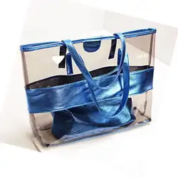 Модная новинка, женская сумка, прозрачная сумка для девочек, пляжные сумки, женские сумки, женские кружки, женские кожаные сумки, Bolsa Feminina femme