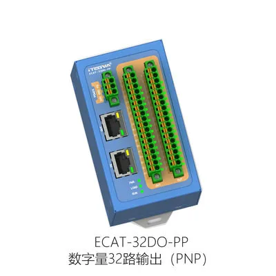 Входы МОДУЛЯ ВВОДА-ВЫВОДА Ethernet 16/32 цифрового количества и 16/32 выхода NPN/PNP - Цвет: Темно-красный