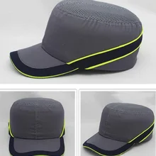 Модная весенняя и осенняя бейсбольная Кепка унисекс с контролем потока Рабочая защитная тканевая Кепка защитный шлем Рабочая шапка