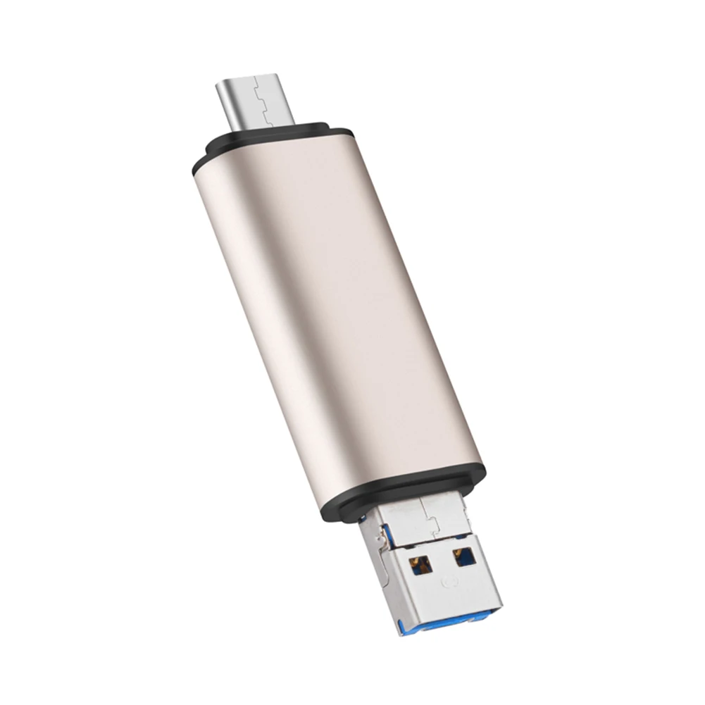 Алюминий сплав все в 1 USB3.0 Тип C устройство для чтения карт SD карта памяти Micro кард