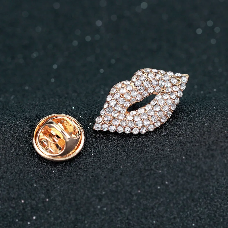 

Women Fashion Rhinestone Inlaid Cute Brooch Pin Jewelry Party Xmas Gift
