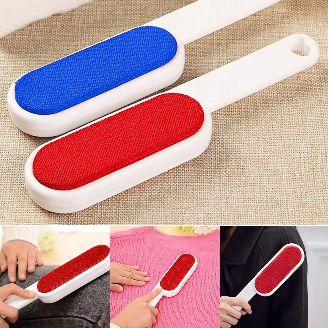 

Anti-Static Magic Lint Dust Hair Remover Cloth Dry Cleaning Brush Double-sides Sweater Sticky Wool Device Clothing Dust Brush