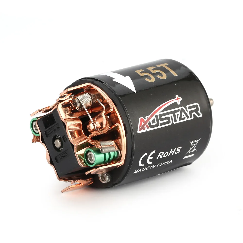 AUSTAR 540 21 T/27 T/35 T/45 T/55 T матовый мотор для 1/10 на дороге Дрифт-тур RC пульт дистанционного управления автозапчасти аксессуары