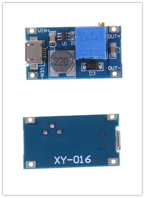 1pcs DC-DC Step Up Converter MT3608 Booster Power Supply Module Boost Step-up Board MAX Output 28V 2A For Arduino