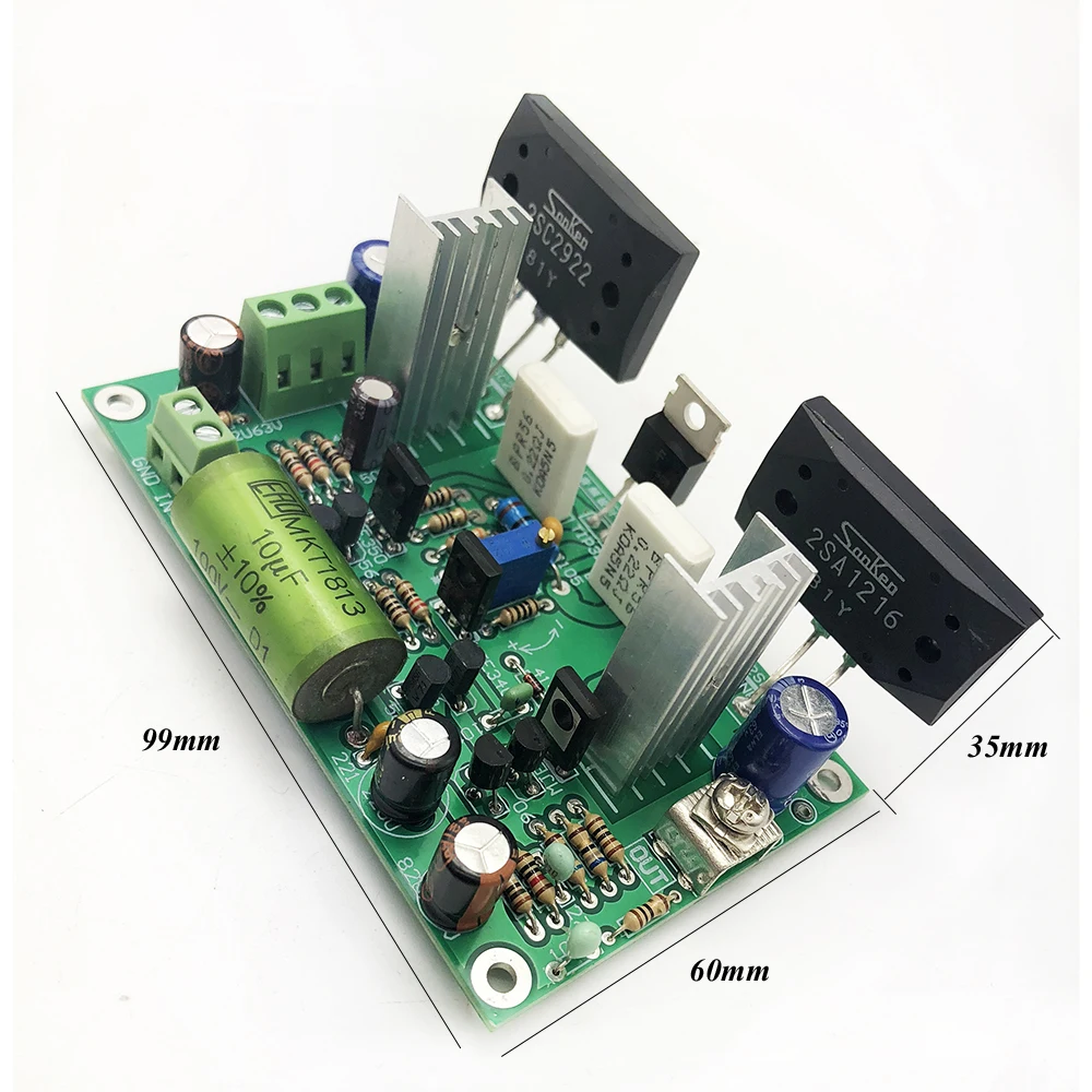 Lusya Sanken 2SC2922/2SA1216 Плата усилителя большой ток полевой эффект стерео класса дискретный усилитель мощности плата A9-010
