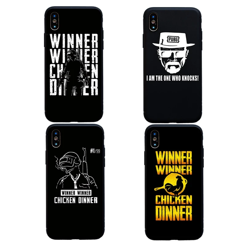 Hot Game PUBG Winner Chicken Dinner Soft Case for iPhone 6 ...