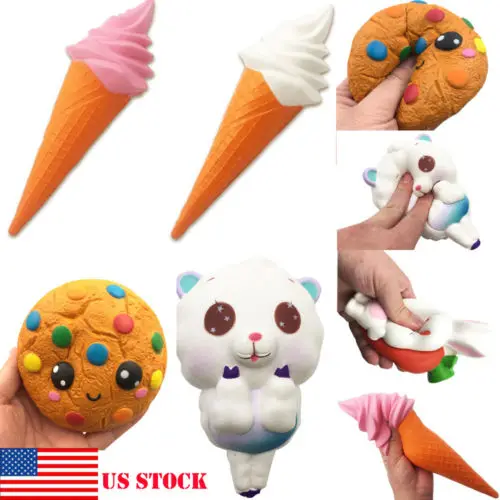 Super Cute Rabbit Scented Ice Cream Slow Rising Toy Decompression Toys Hot | Игрушки и хобби