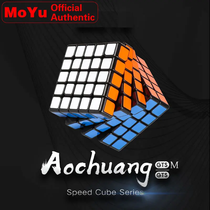 

MoYu AoChuang GTS M 5x5x5 Magnetic Magic Cube 5x5 GTSM Magnets Professional Speed Cube Puzzle Antistress Toys For Children