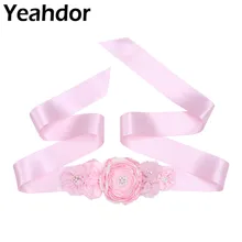 Женские свадебные платья невесты 3D Цветочные Свадебные платья из жемчуга лента пояс для женщин s Дамы свадебный пояс для невесты или подружки невесты