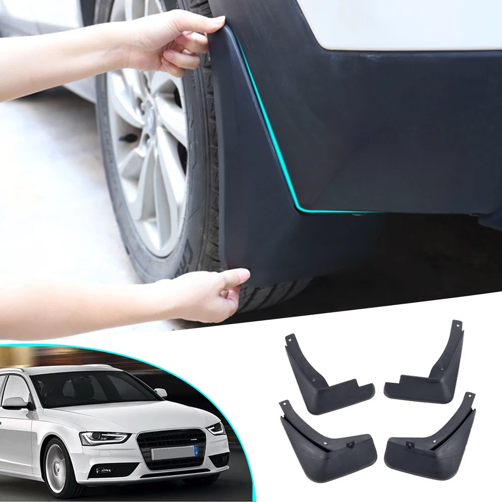 Для Audi A4 B9- автомобильный крыло для Audi A4 B8 2008-2013 Брызговики Авто брызговик Светоотражающие Брызговики аксессуары