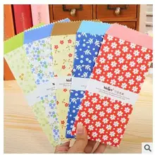 Канцелярские принадлежности довольно креативные модные маленькие цветные бумажные конверты с цветочным рисунком