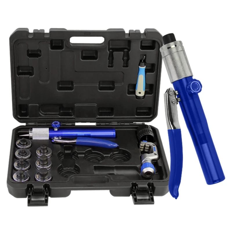 HVAC Hydraulic SWAGING tool kit for copper tubing Expanding 3/8" to 1 1