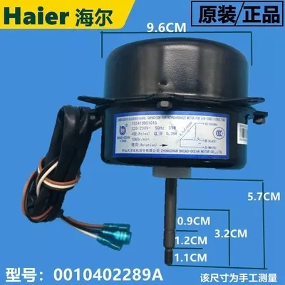 Original Haier aire acondicionado piezas al aire libre motor KFD-50K KFR-33GW/Z1 0010402289A