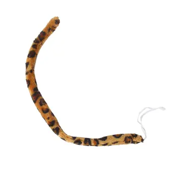 

HOT SALE New Animal Long Tail Christmas Halloween Tiger print toys gifts for childs kids