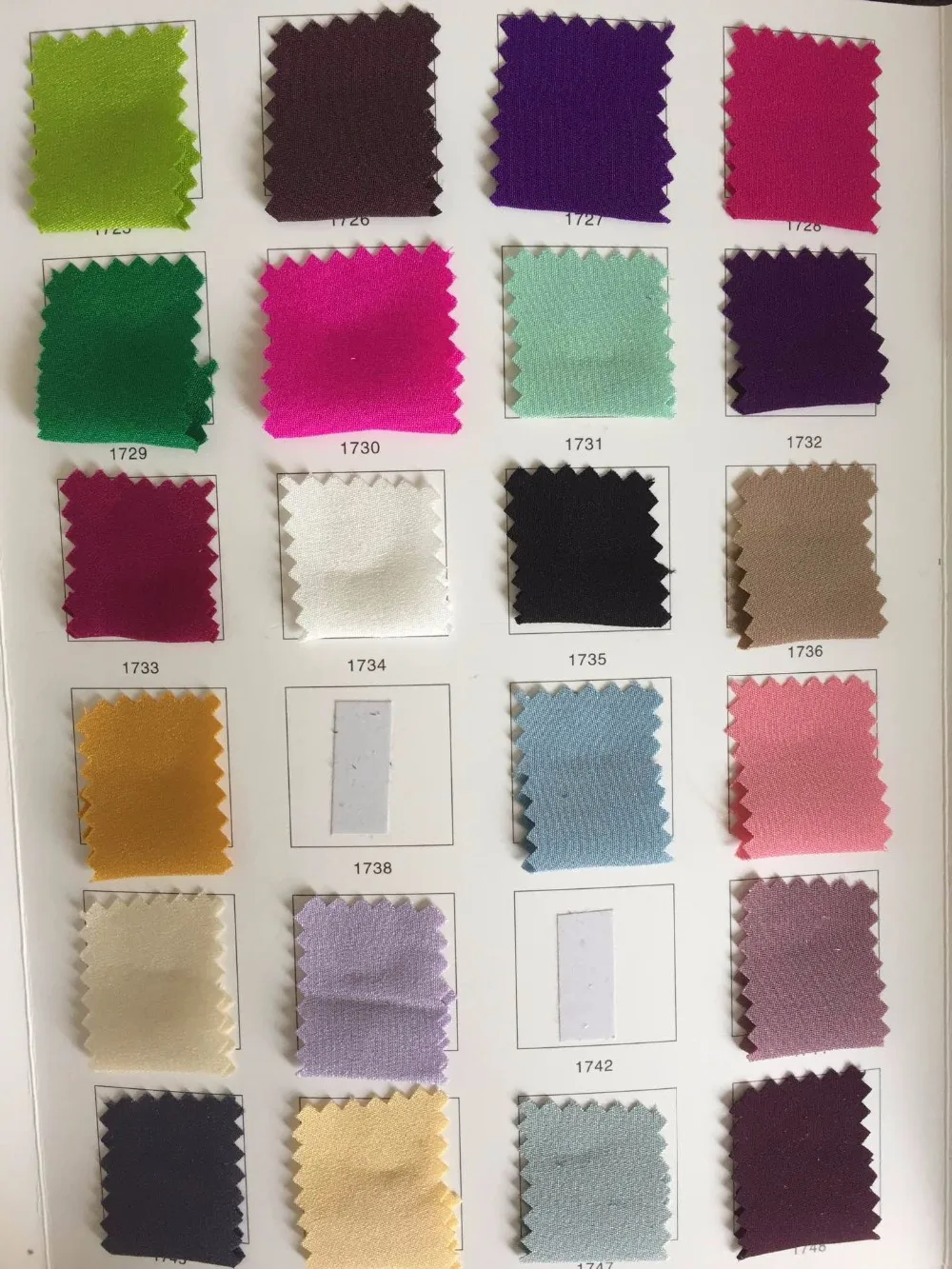 30mm crepe color chart 2