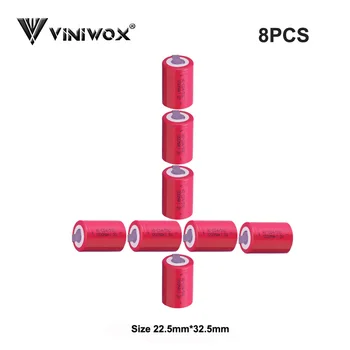 

Flashlight Accumulator Cell Electric 1.2V Rechargeable Batteries Cells 1200mAh Ni-CD 4/5SC Power Tool Battery With Nickel Plate